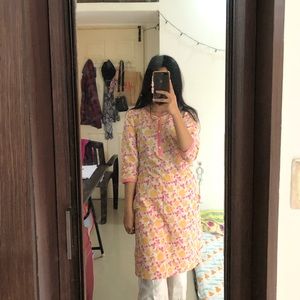 Printed floral kurti
